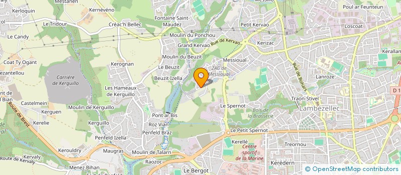 localisation de l'entreprise SMKEI IMMO à BREST