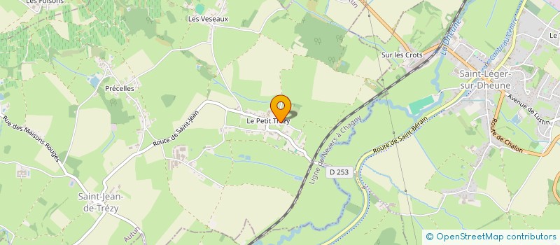 localisation de l'entreprise SMKL  SAINT-JEAN-DE-TREZY