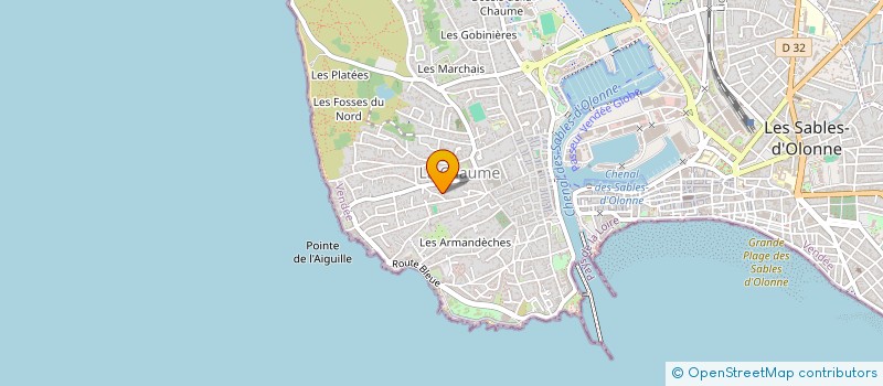 localisation de l'entreprise SML à LES SABLES D'OLONNE