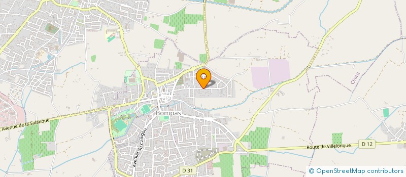 localisation de l'entreprise SML  BOMPAS