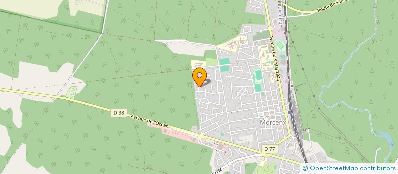 localisation de l'entreprise SML  MORCENX-LA-NOUVELLE