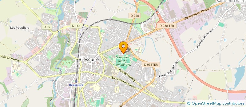 localisation de l'entreprise SML  BRESSUIRE