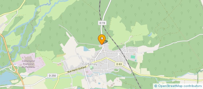 localisation de l'entreprise SML  CORBENAY