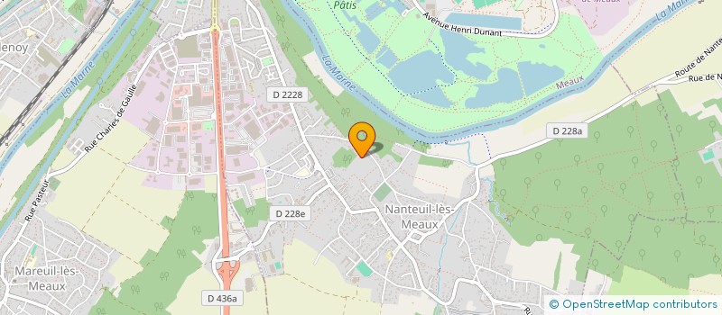 localisation de l'entreprise SML COMMUNICATION à NANTEUIL-LES-MEAUX