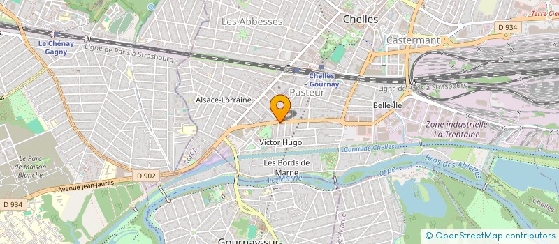 localisation de l'entreprise SML CONSULTING à CHELLES
