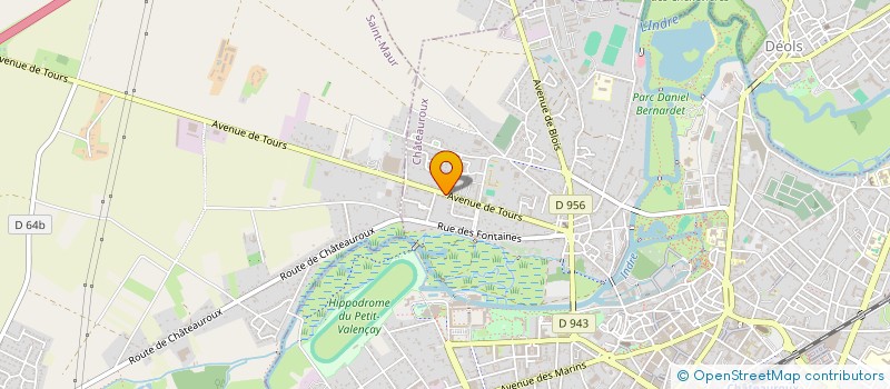 localisation de l'entreprise SML HOLDING à CHATEAUROUX