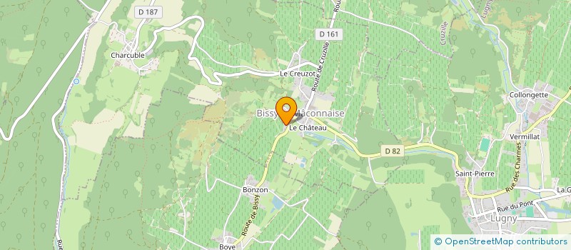 localisation de l'entreprise SML IMMOBILIER  BISSY-LA-MACONNAISE