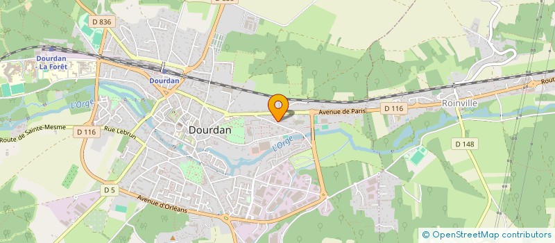 localisation de l'entreprise SML SERVICES  DOURDAN