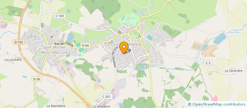 localisation de l'entreprise SMLA85 à SEVREMONT