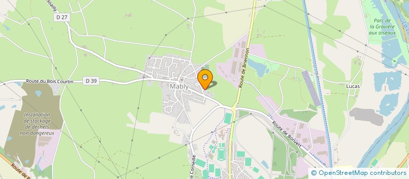 localisation de l'entreprise SMLB  MABLY