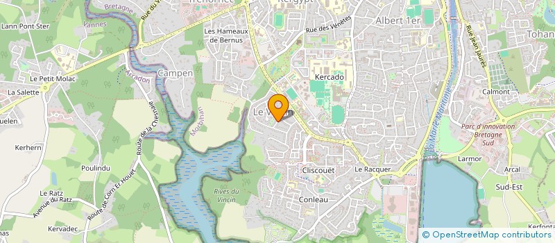 localisation de l'entreprise SMLD BREIZH  VANNES