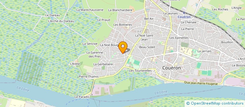 localisation de l'entreprise SMLE INVEST à COUERON