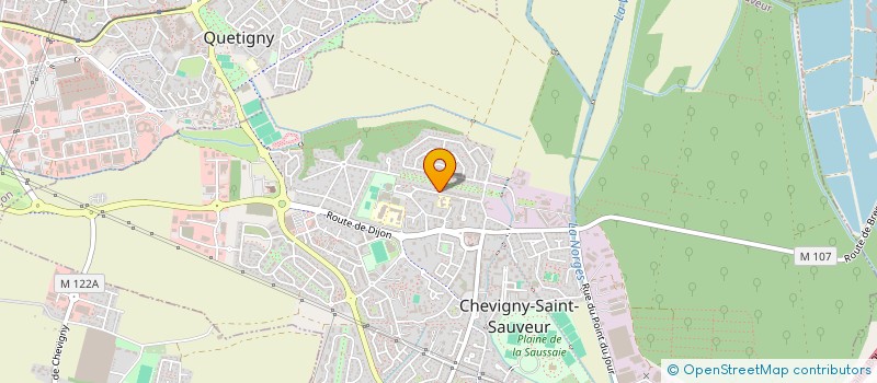 localisation de l'entreprise SMLP  CHEVIGNY-SAINT-SAUVEUR