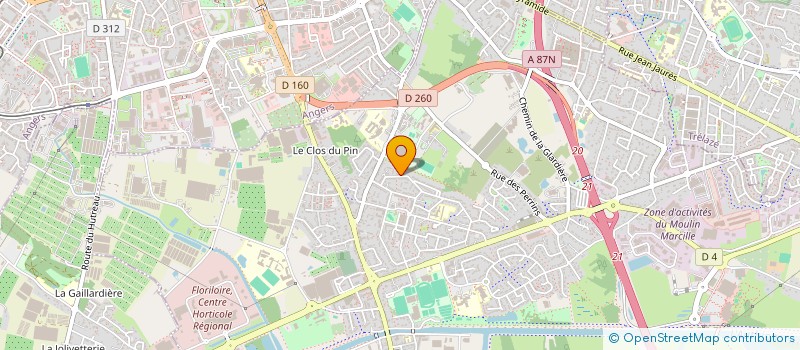 localisation de l'entreprise SMLT  LES PONTS-DE-CE