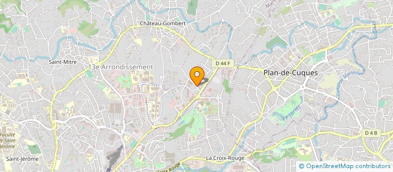localisation de l'entreprise SMLTP (SOCIETE MARSEILLAISE DE LOCATION ET DE TERRASSEMENTS DE PROVENCE) à MARSEILLE