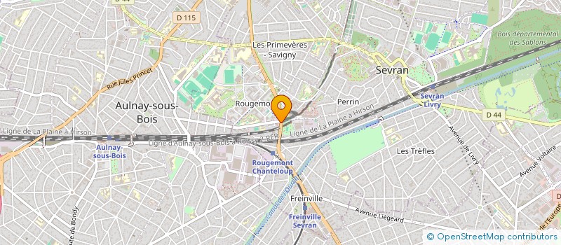 localisation de l'entreprise SMM à SEVRAN