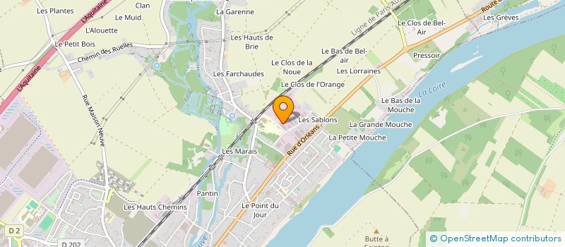 localisation de l'entreprise SMM INDUSTRIE à MEUNG-SUR-LOIRE