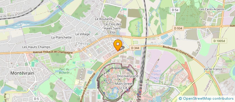 localisation de l'entreprise SMM MENUISERIE  CHESSY