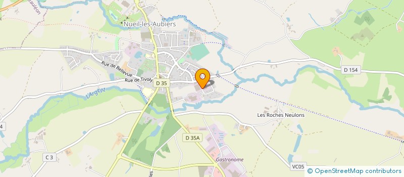 localisation de l'entreprise SMM SHOPCONCEPT à NUEIL-LES-AUBIERS