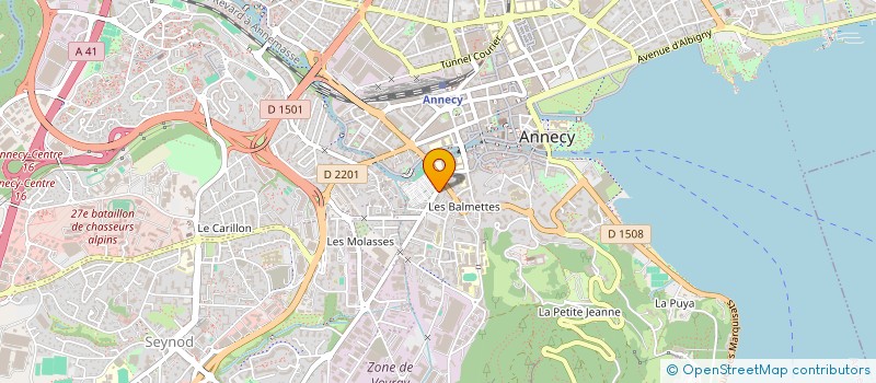 localisation de l'entreprise SMMART à ANNECY