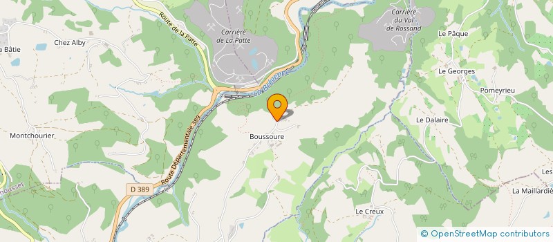 localisation de l'entreprise SMN  SAINT-GENIS-L'ARGENTIERE