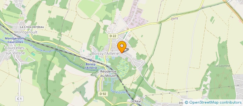 localisation de l'entreprise SMN CONSEIL  BOISSY-L'AILLERIE