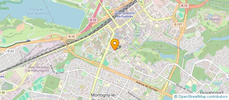 localisation de l'entreprise SMN INVEST  MONTIGNY-LE-BRETONNEUX