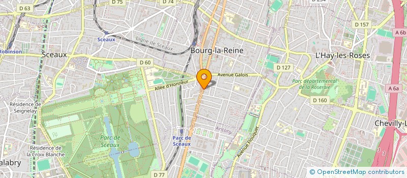 localisation de l'entreprise SMNA FIT à BOURG-LA-REINE