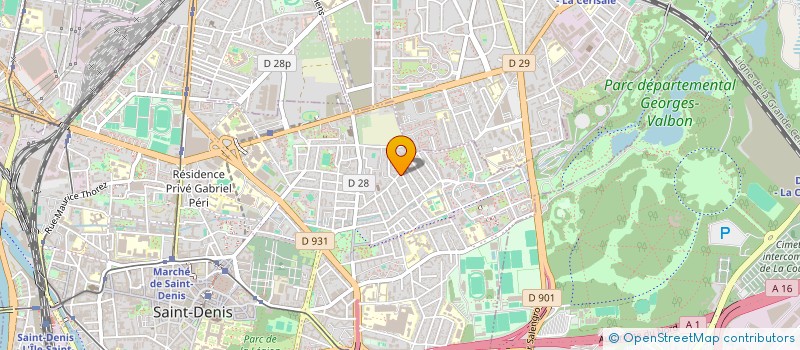 localisation de l'entreprise SMNH à SAINT-DENIS