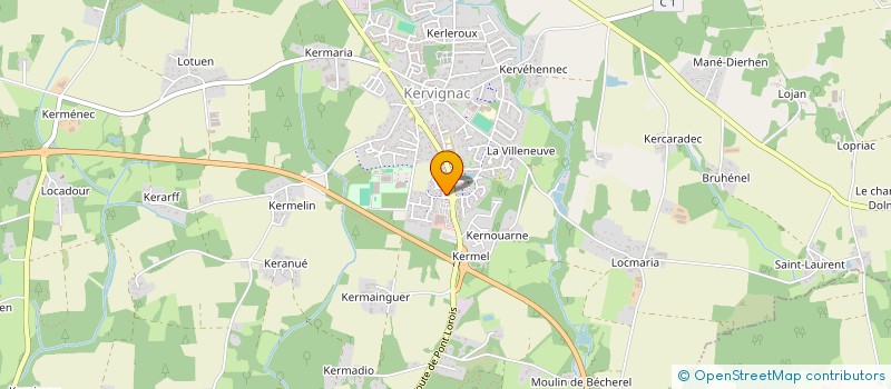 localisation de l'entreprise SMO à KERVIGNAC
