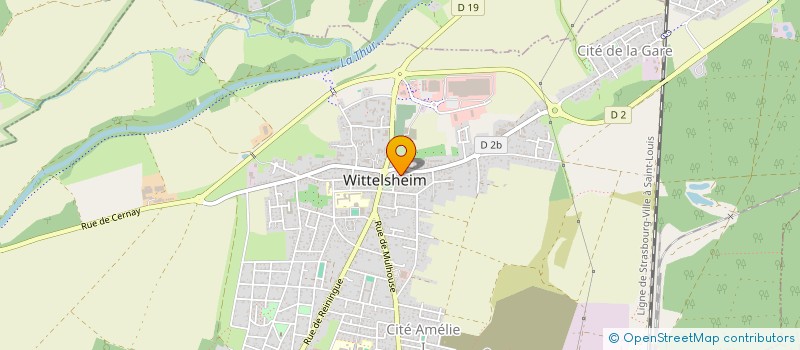 localisation de l'entreprise SMO CONCEPT à WITTELSHEIM