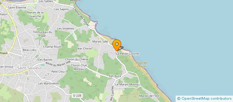 localisation de l'entreprise SMO-NAVIS à L'ILE-D'YEU