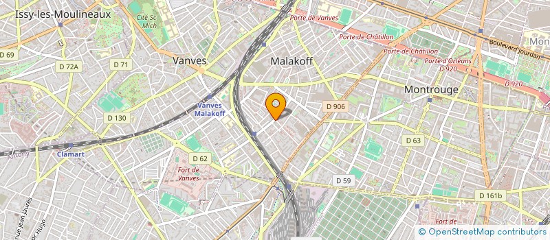 localisation de l'entreprise SMOBI à MALAKOFF