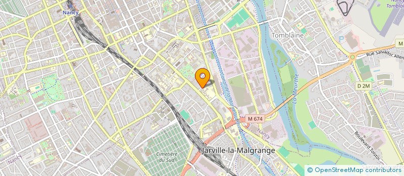 localisation de l'entreprise SMOBIK  NANCY