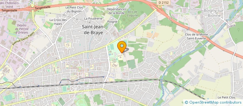 localisation de l'entreprise SMOC FOOTBALL DE ST JEAN DE BRAYE à SAINT-JEAN-DE-BRAYE