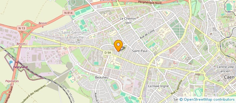 localisation de l'entreprise SMOG à CAEN