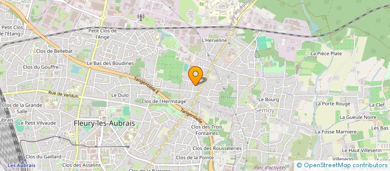 localisation de l'entreprise SMOG OPTIQUE à FLEURY-LES-AUBRAIS