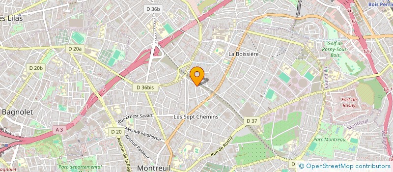 localisation de l'entreprise SMOG PRODUCTIONS à MONTREUIL