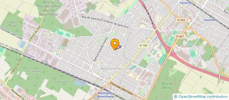 localisation de l'entreprise SMOGECKO  BEAUCHAMP