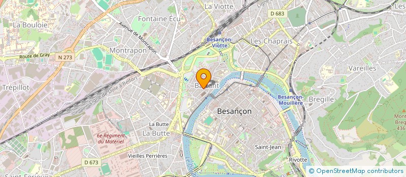 localisation de l'entreprise SMOKE AIR  BESANCON