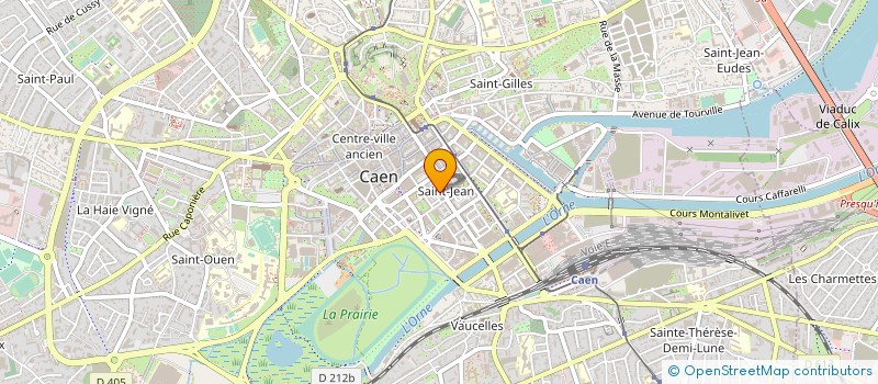 localisation de l'entreprise SMOKE'IN à CAEN