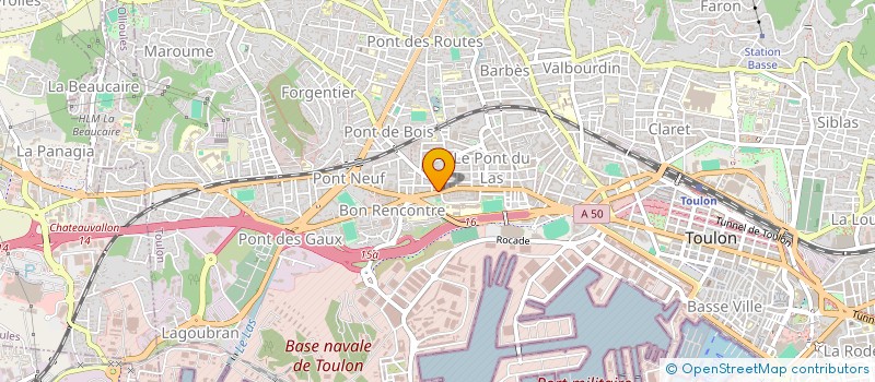 localisation de l'entreprise SMOKE LIGHT CORPORATION à TOULON