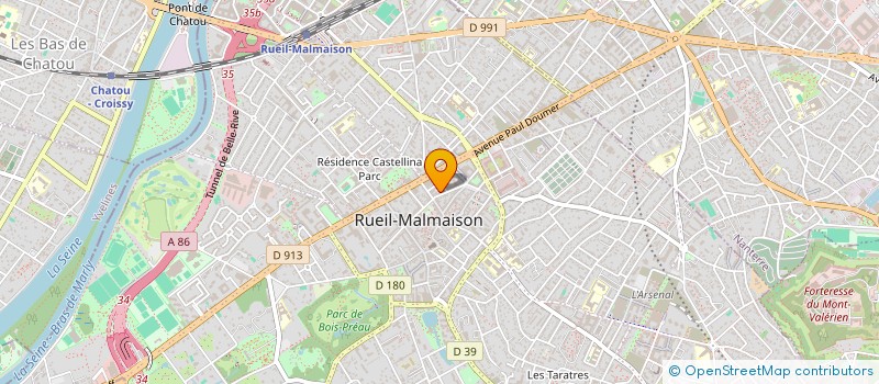 localisation de l'entreprise SMOKE ME à RUEIL-MALMAISON