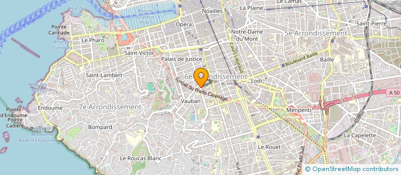 localisation de l'entreprise SMOKE OPTION à MARSEILLE