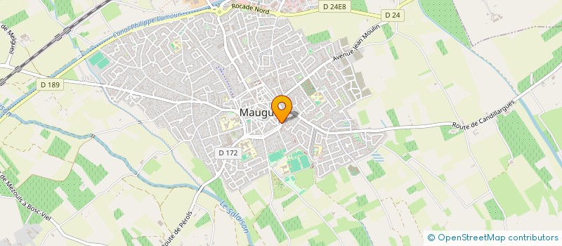 localisation de l'entreprise SMOKE-STOP  MAUGUIO