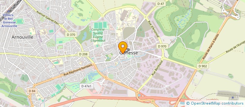 localisation de l'entreprise SMOKE WORLD  GONESSE