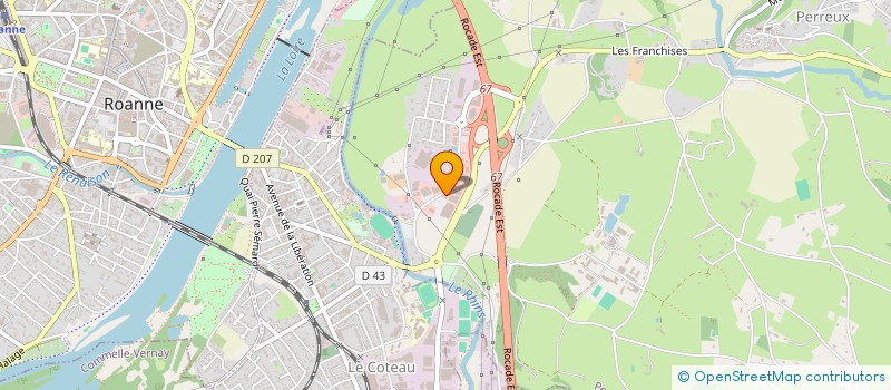 localisation de l'entreprise SMOKEUR PERREUX  PERREUX