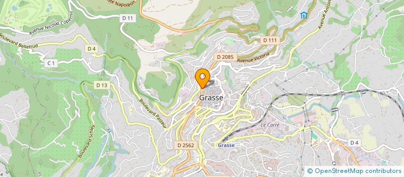 localisation de l'entreprise SMOKING OUT à GRASSE