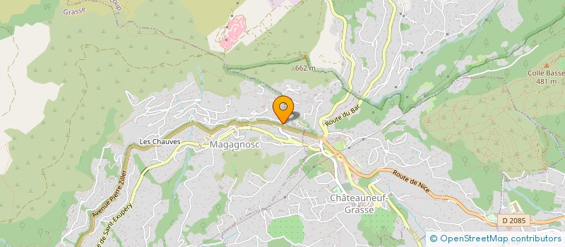 localisation de l'entreprise SMOKINOUT à GRASSE