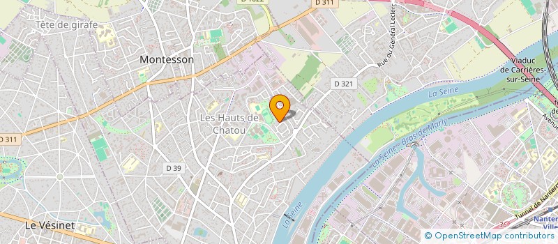 localisation de l'entreprise SMOKSOFT  CHATOU